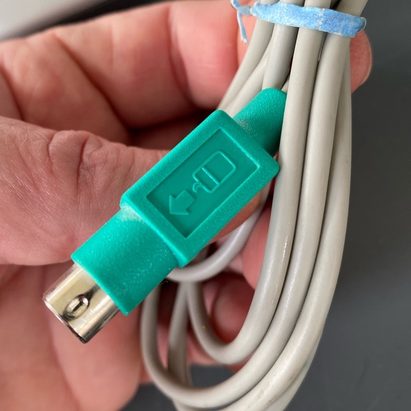 Vintage HP Hewlett Packard (M-S34) Wired Track Ball Computer Mouse - Picture 3 of 11